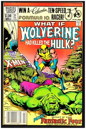 Image du vendeur pour What If #31 Featuring Wolverine and the Hulk. (What If Wolverine Had Killed the Hulk?) mis en vente par Parigi Books, Vintage and Rare