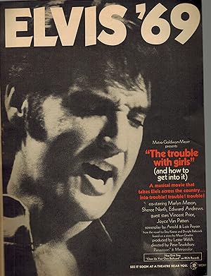 Elvis Presley 69 The Trouble With Girls Movie Advertisement - Original Ad