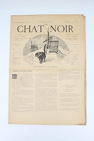 Le Chat noir N°127 de la troisième année du samedi 14 Juin 1884