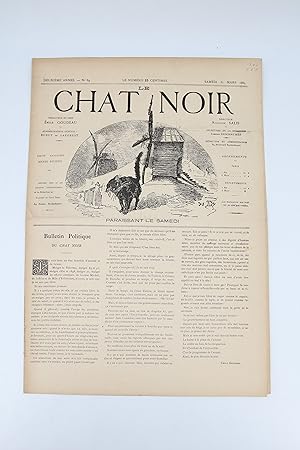 Le Chat noir N°64 de la deuxième année du samedi 31 Mars 1883