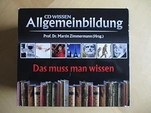 Seller image for CD Wissen Allgemeinbildung - Das muss man wissen. for sale by Brcke Schleswig-Holstein gGmbH