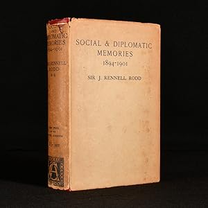 Bild des Verkufers fr Social and Diplomatic Memories (Second Series) 1894-1901 Egypt and Abyssinia zum Verkauf von Rooke Books PBFA