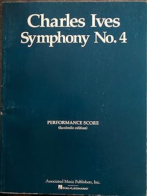 Symphony No.4. Facsimile Edition. [Preface by John Kirkpatrick]