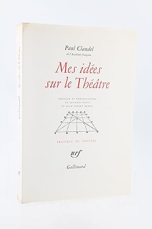 Seller image for Mes ides sur le thtre for sale by Librairie Le Feu Follet