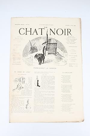 Le Chat noir N°334 de la septième année du samedi 9 Juin 1888