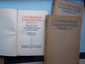 Der diplomatische Ursprung des Krieges von 1870/71. Gesammelte Urkunden. Herausgegebn vom Französ...