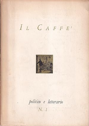 Il Caffè politico e letterario - anno VII, n. 1, gennaio 1959