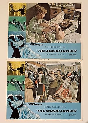 The Music Lovers. Film. Four Lobby Cards.