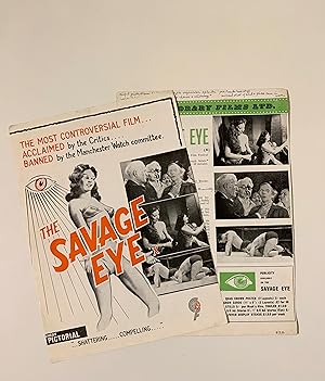 The Savage Eye. Film. Two Press/promotional leaflets.