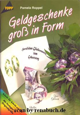 Geldgeschenke groß in Form