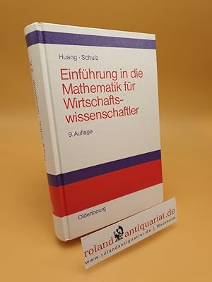Seller image for Einfhrung in die Mathematik fr Wirtschaftswissenschaftler for sale by Roland Antiquariat UG haftungsbeschrnkt