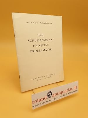 Seller image for Der Schuman-Plan und seine Problematik for sale by Roland Antiquariat UG haftungsbeschrnkt