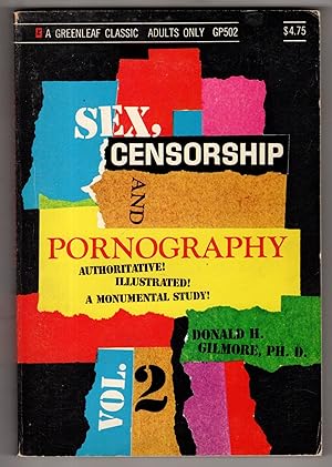 Imagen del vendedor de Sex, Censorship and Pornography, Vol 2 a la venta por Kayo Books