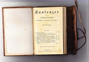 Faulenzer für den Geschäftsverkehr in Deutschland, Oesterreich und der Schweiz.