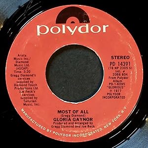 Seller image for Most of All / So Much Love [7" 45 rpm Single] for sale by Kayleighbug Books, IOBA