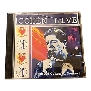 Bild des Verkufers fr COHEN LIVE - LEONARD COHEN IN CONCERT. zum Verkauf von Nostalgie Salzburg