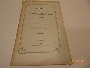 Geschichte der Propstei Apollinarisberg bei Remagen. Separat-Abdruck aus der Eiflia sacra von Sch...