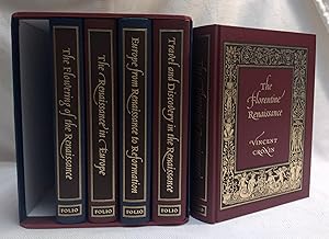 Image du vendeur pour The Story Of The Renaissance: Folio Society Box Set (The Florentine Renaissance, The Flowering of the Renaissance, The Renaissance in Europe, Europe from Renaissance to Reformation, Travel and Discovery in the Renaissance) mis en vente par Book House in Dinkytown, IOBA