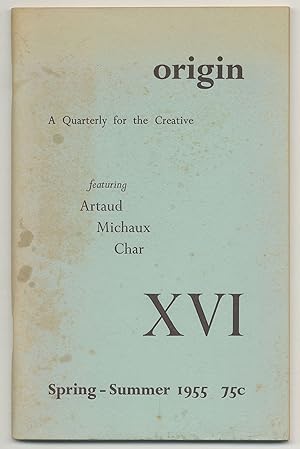 Seller image for Origin XVI: A Quarterly for the Creative - Spring-Summer, 1955 for sale by Between the Covers-Rare Books, Inc. ABAA