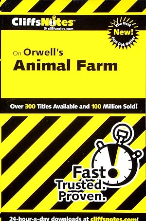 Seller image for Cliffs Notes on Orwell's Animal Farm for sale by Adventures Underground