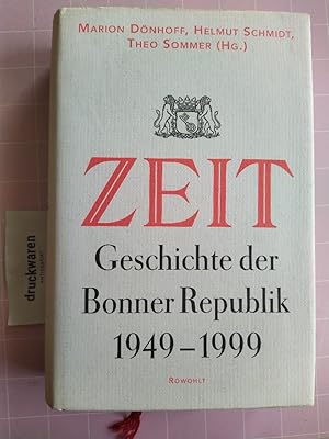 Bild des Verkufers fr Zeit-Geschichte der Bonner Republik 1949 - 1999. [Zsgest. von Karl-Heinz Janen]. zum Verkauf von Druckwaren Antiquariat