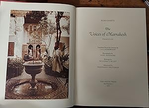 Seller image for The Voices of Marrakesh : A Record of A Visit - Signed/ Limited Edition for sale by The Book House, Inc.  - St. Louis