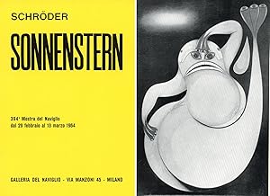 Imagen del vendedor de Schroder Sonnestern. Catalogo mostra del Naviglio 1964 a la venta por Studio Bibliografico Marini