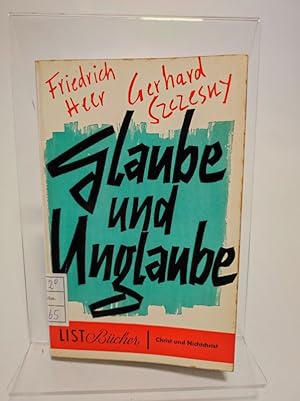 Seller image for Glaube und Unglaube. Ein Briefwechsel. for sale by Antiquariat Bookfarm