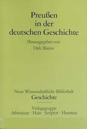 Seller image for Preuen in der deutschen Geschichte. Neue wissenschaftliche Bibliothek ; 111. for sale by Antiquariat Bookfarm