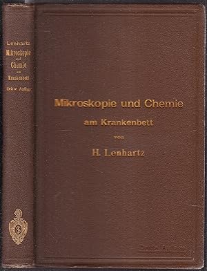 Bild des Verkufers fr Mikroskopie und Chemie am Krankenbett. Fr Studierende und rzte bearbeitet. Dritte, wesentlich umgearbeitete Auflage zum Verkauf von Graphem. Kunst- und Buchantiquariat