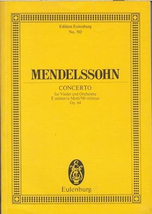 Violin Concerto in e minor, Op.64 - Study Score