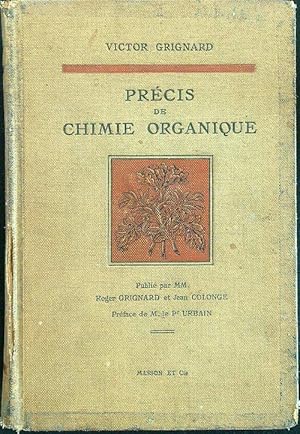 Seller image for Precis de chimie organique for sale by Miliardi di Parole