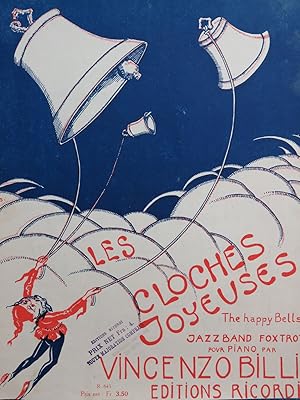 Seller image for BILLI Vincenzo Les Cloches Joyeuses Piano 1920 for sale by partitions-anciennes