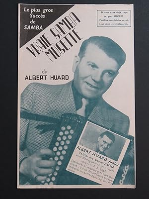 Seller image for Vraie Samba Musette Albert Huard Accordon 1950 for sale by partitions-anciennes