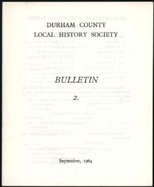 Durham County Local History Society. Bulletin 2.