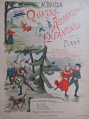 Image du vendeur pour BRUSA Nol Ran Tan Plan Piano 1901 mis en vente par partitions-anciennes