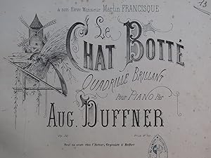 Seller image for DUFFNER Auguste Le Chat Bott Piano XIXe sicle for sale by partitions-anciennes