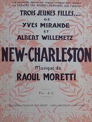 MORETTI Raoul New Charleston Piano 1926