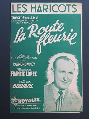 Image du vendeur pour Les Haricots Bourvil Francis Lopez Chant 1952 mis en vente par partitions-anciennes