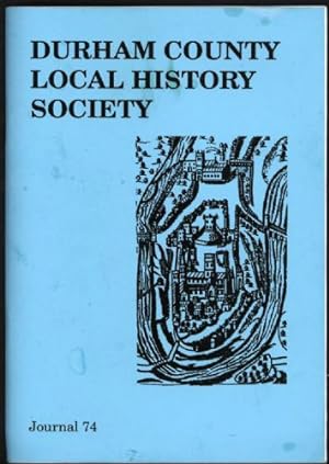Durham County Local History Society. Journal 74. September, 2008