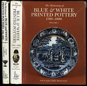 Seller image for The Dictionary of Blue and White Printed Pottery, 1780-1880 [Complete in 2 Volumes] for sale by Sapience Bookstore