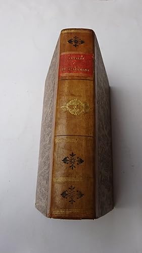 ANNALES SCIENTIFIQUES , LITTERAIRES ET INDUSTRIELLES DE L'AUVERGNE , PUBLIEES PAR L'ACADEMIE DES ...