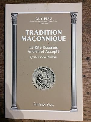 Seller image for TRADITION MACONNIQUE for sale by La Librairie de Mireille
