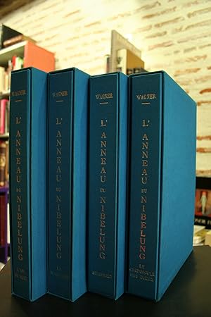 Seller image for L'Anneau de Nibelung (4vol), illustr par Thrse Jouve & Henri Patez. for sale by Librairie les Utopiques