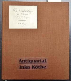 Die Mitschuldigen - ein Lustspiel in drei Aufzügen : 1769 - Am 150. Geburtstage Goethes herausgeg...