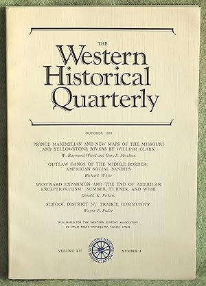 Immagine del venditore per The Western Historical Quarterly October 1981 Volume XII Number 4 venduto da Argyl Houser, Bookseller