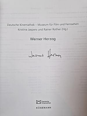 Werner Herzog, Ausstellungskatalog mit vielen Abb.,