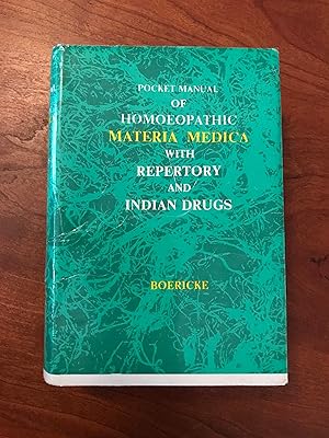 Bild des Verkufers fr Pocket Manual of Homoeopathic Materia Medica & Repertory: Comprising of the Characteristic and Guiding Symptoms of all Remedies (Clinical and Pahtogenetic) Including Indian Drugs, 1990 reprint, Exporter Edition zum Verkauf von Friends of the Library Bookstore