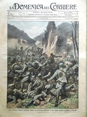La Domenica del Corriere 18 Giugno 1916 WW1 Yuan Shikai Kitchener Jutland Ortler