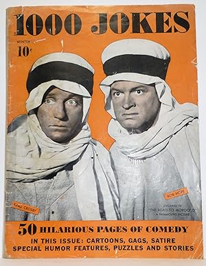 Seller image for 1000 JOKES VOLUME NUMBER 25, WINTER EDITION 1942 (Bing Crosby and Bob Hope "THE ROAD TO MOROCCO.") for sale by Rose City Books